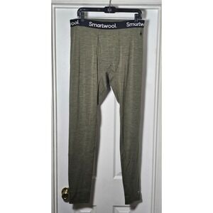 Men's SMARTWOOL Classic Thermal Merino Base Layer Bottoms XL MOSS HEATHER